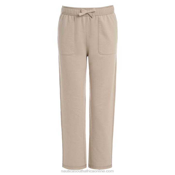 Dark Brown Heather Boys' Super Soft Knit Pant (8-18) Nautica 6LZP1219