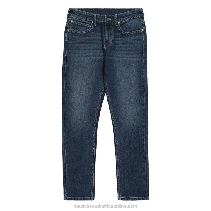 Deep Navy Heather Boys' Skinny Denim (8-20) Nautica 6LZP1056