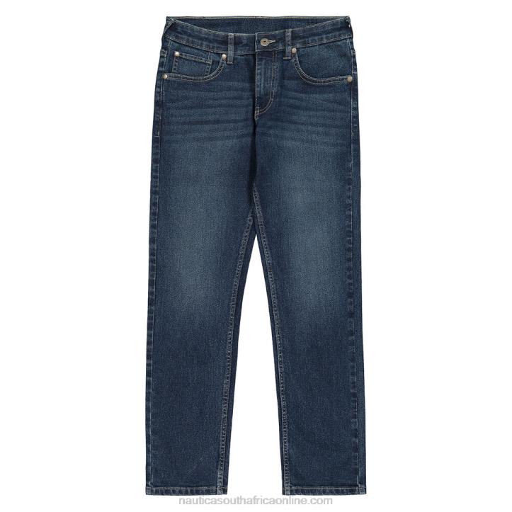 Deep Navy Heather Boys' Straight Denim (8-20) Nautica 6LZP1070