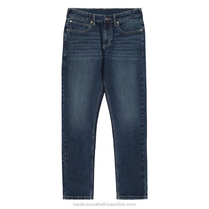 Deep Navy Heather Little Boys' Skinny Denim (4-7) Nautica 6LZP1083