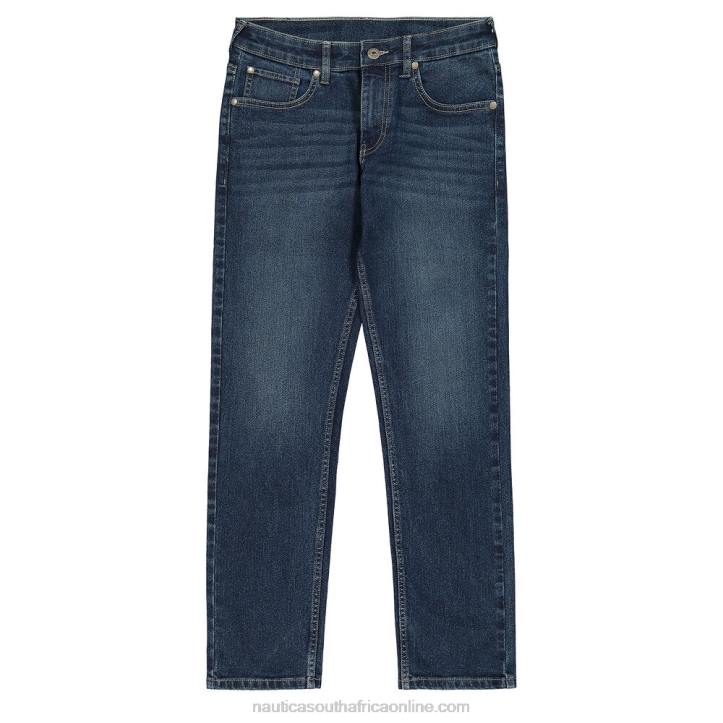 Deep Navy Heather Toddler Boys' Straight Denim (2T-4T) Nautica 6LZP1104