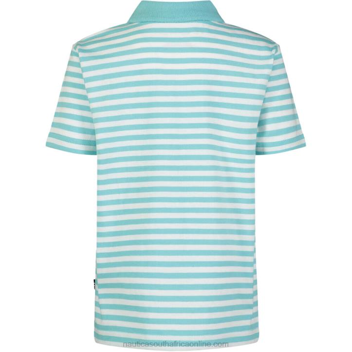 Angel Blue Little Boys\' Striped Polo (4-7) Nautica 6LZP1234