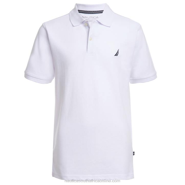 Antique White Wash Boys\' Classic Deck Polo (8-20) Nautica 6LZP1065