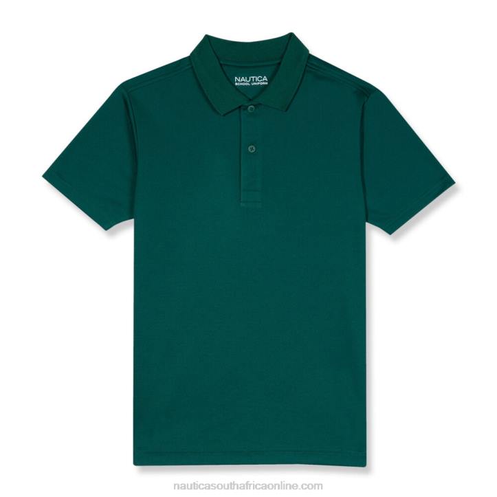 Verdant Green Boys\' Performance Polo (8-20) Nautica 6LZP1175