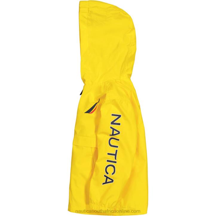 Light Yellow Toddler Boys\' Jacket And T-Shirt 3Pc Jogger Set Nautica 6LZP1282