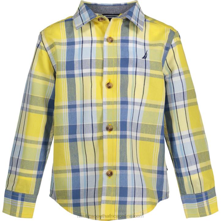 Marigold Little Boys' Plaid Shirt (4-7) Nautica 6LZP1173