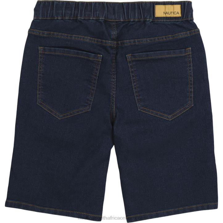 Ballard Blue Toddler Boys\' Denim Pull-On Short (2T-4T) Nautica 6LZP1140