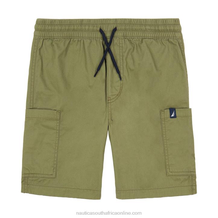 Deep Fern Boys' Pull-On Cargo Short (8-20) Nautica 6LZP1188