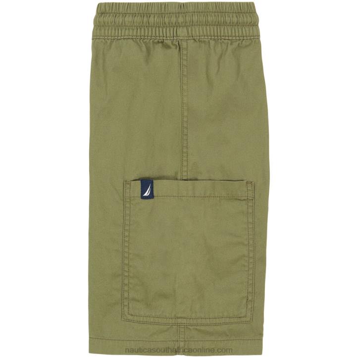 Deep Fern Boys\' Pull-On Cargo Short (8-20) Nautica 6LZP1188