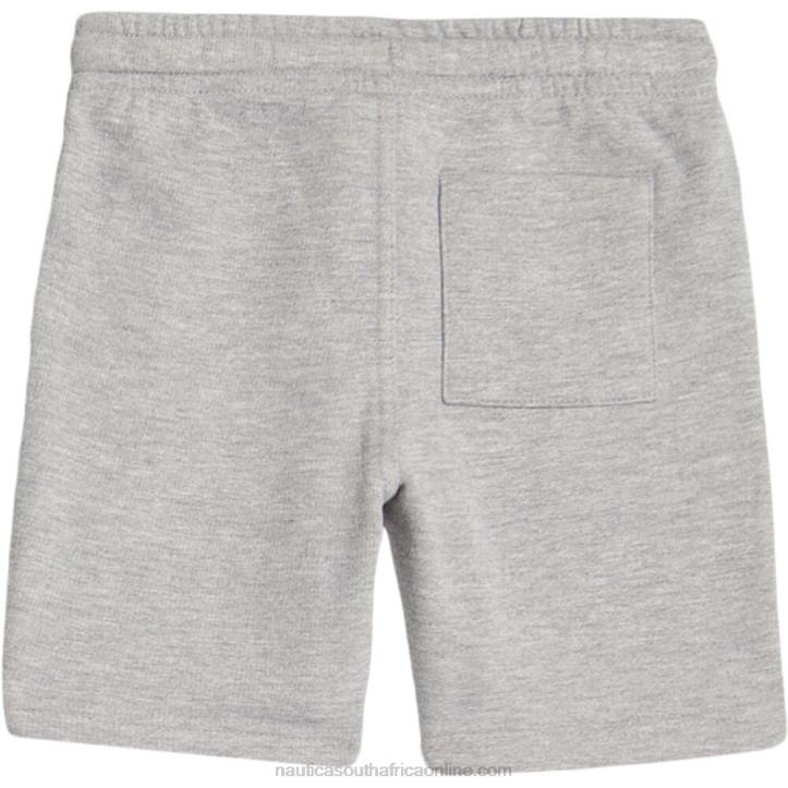 Grey Heather Little Boys\' Solid Knit Short (4-7) Nautica 6LZP1212