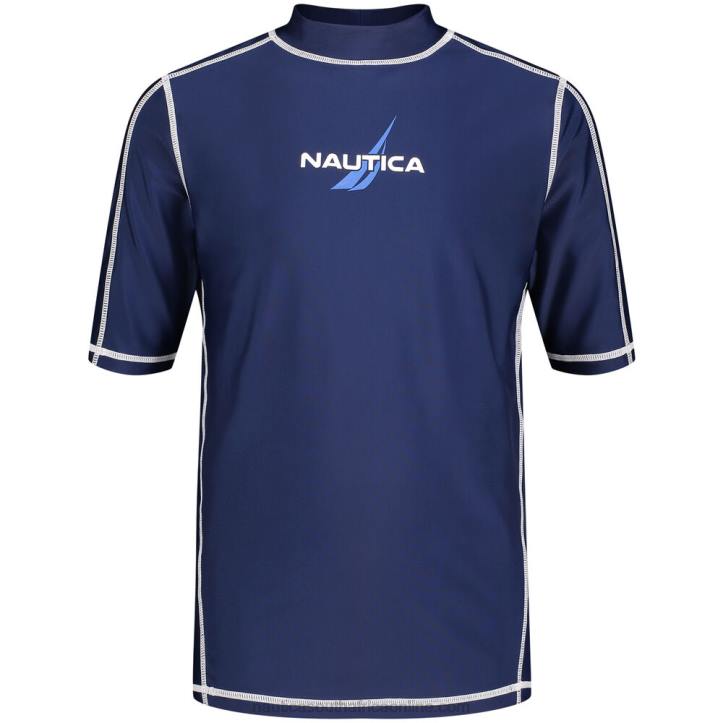 J Navy Little Boys' Rash Guard (4-7) Nautica 6LZP1226