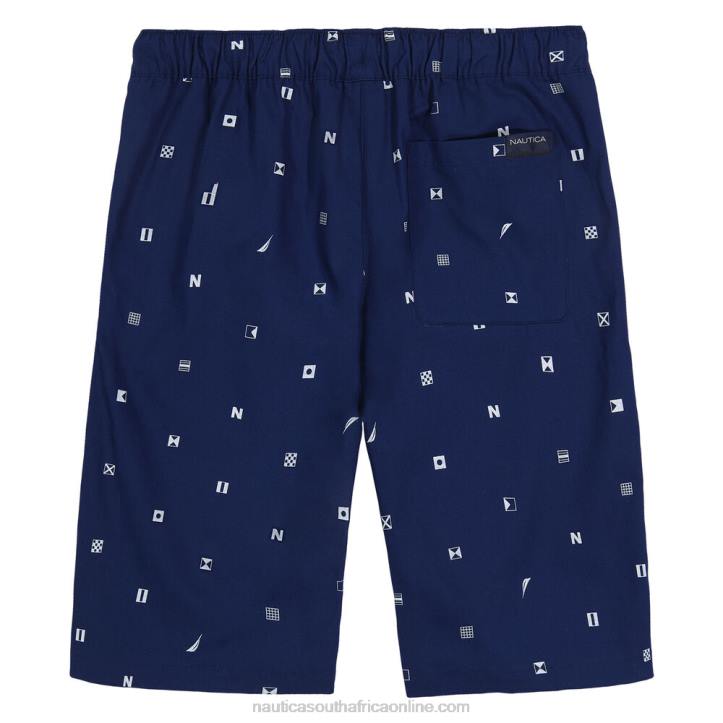 J Navy Toddler Boys\' Printed Short (2T-4T) Nautica 6LZP1246