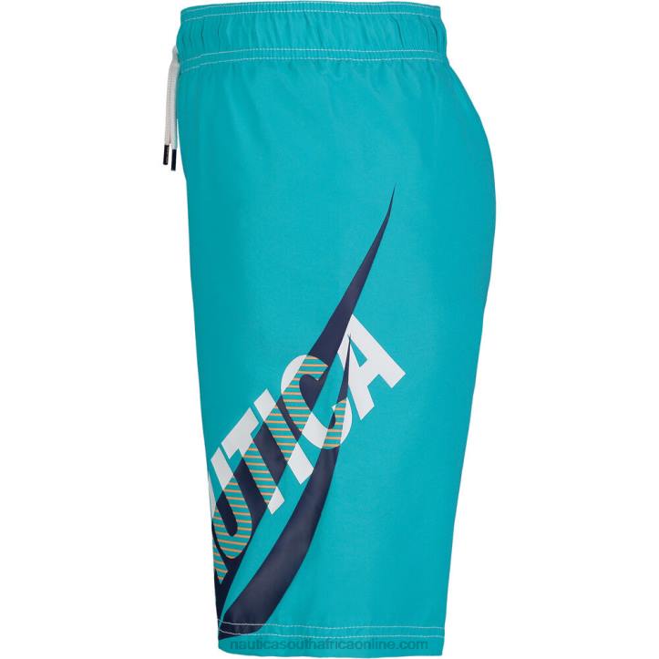 Star Sapphire Boys\' Tailwinds Swim Short (8-16) Nautica 6LZP1200
