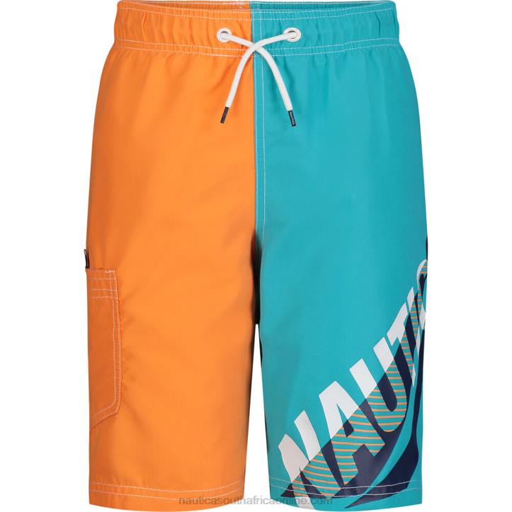 Star Sapphire Little Boys' Tailwinds Swim Short (4-7) Nautica 6LZP1228