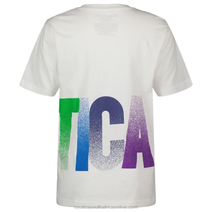 Antique White Wash Toddler Boys\' Pride Graphic T-Shirt (2T-4T) Nautica 6LZP1147