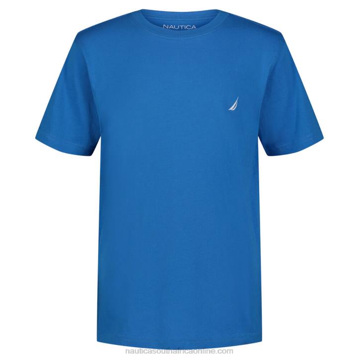 Chrome Blue Boys\' Crewneck T-Shirt (8-20) Nautica 6LZP1186