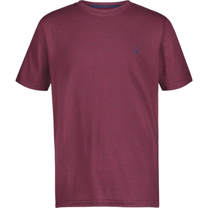 Flamingo Little Boys' Striped T-Shirt (4-7) Nautica 6LZP1121