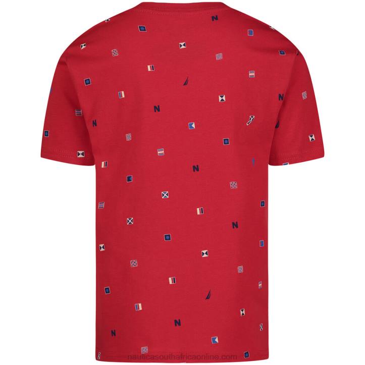 Melonberry Toddler Boys\' Signal Code T-Shirt (2T-4T) Nautica 6LZP1213