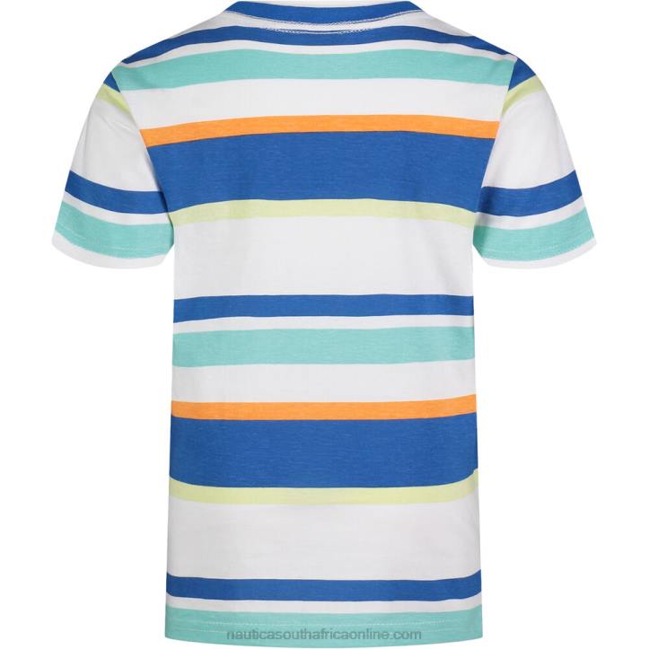 True Navy Little Boys\' Prep Striped T-Shirt (4-7) Nautica 6LZP1274