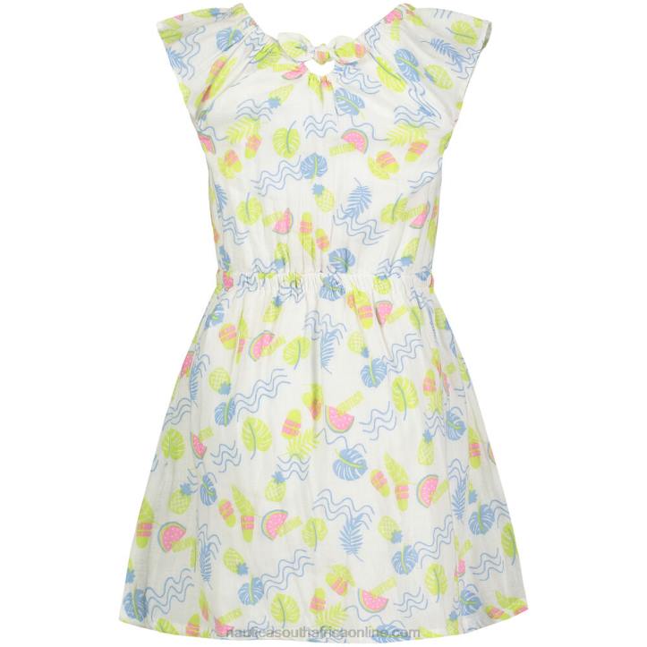 Antique White Wash Toddler Girls\' Beach Day Dress (2T-4T) Nautica 6LZP1528
