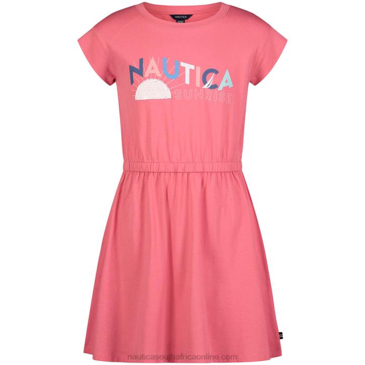 Raspberry Girls' Sunset Dress (7-16) Nautica 6LZP1492