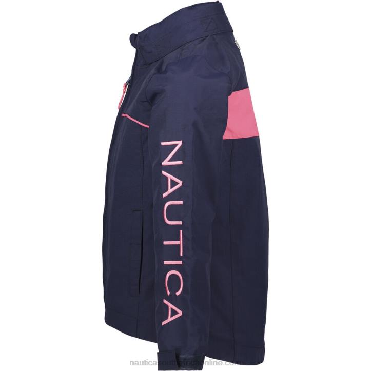 Navy Toddler Girls\' J-Class Jacket (2T-4T) Nautica 6LZP1318