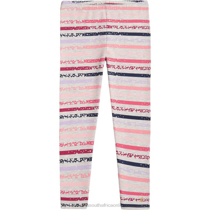 Demitasse Girls' Heart Striped Legging (7-16) Nautica 6LZP1329