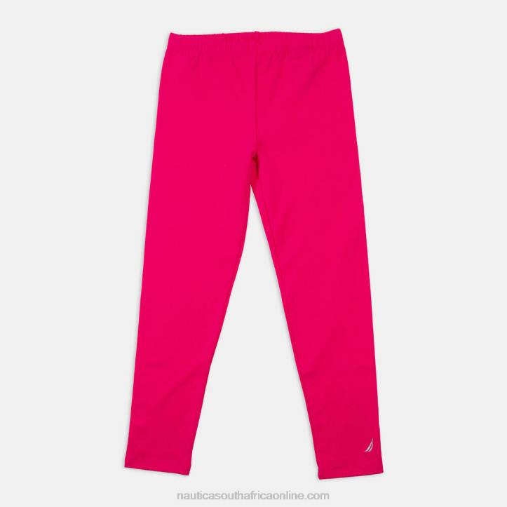 Mauve Glow Girls\' Anchor Print Legging (7-16) Nautica 6LZP1320
