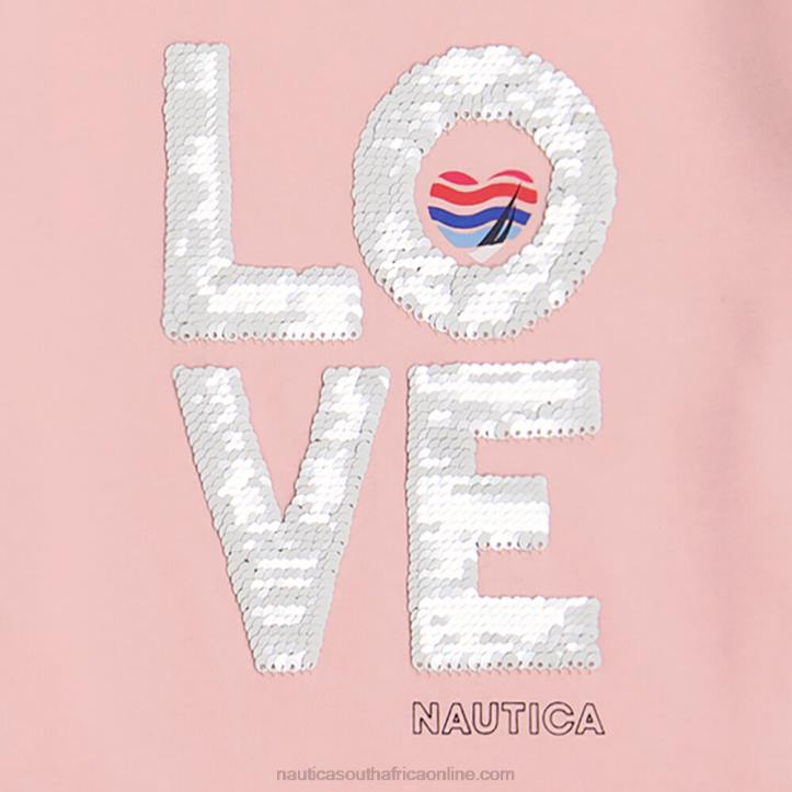 Tomato Little Girls\' Love Heart T-Shirt (4-6X) Nautica 6LZP1445