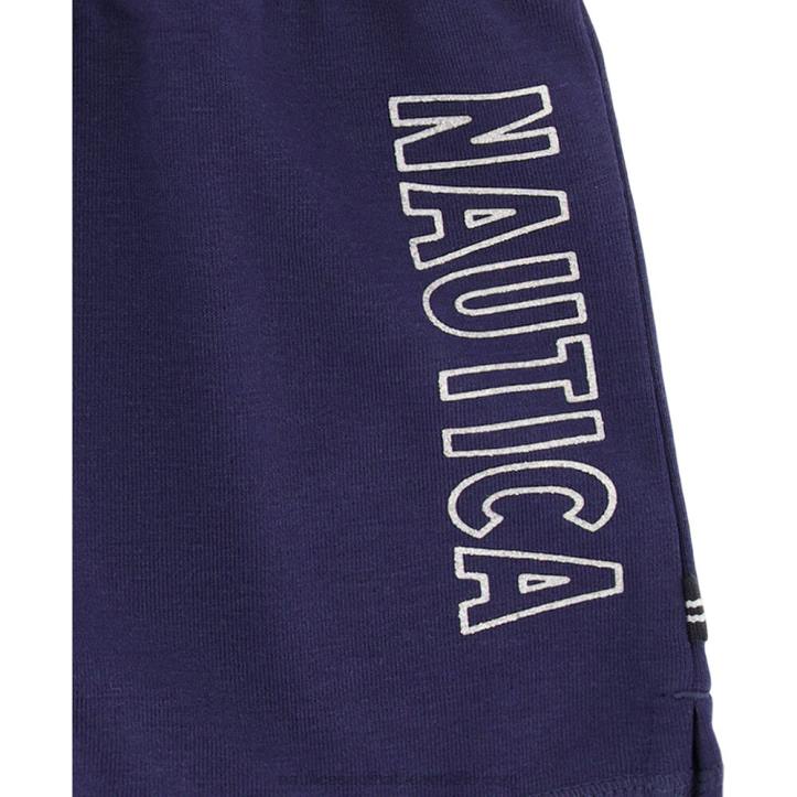 Navy Little Girls\' Pull-On Short (4-6X) Nautica 6LZP1504