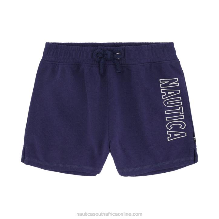 Navy Toddler Girls' Pull-On Short (2T-4T) Nautica 6LZP1531
