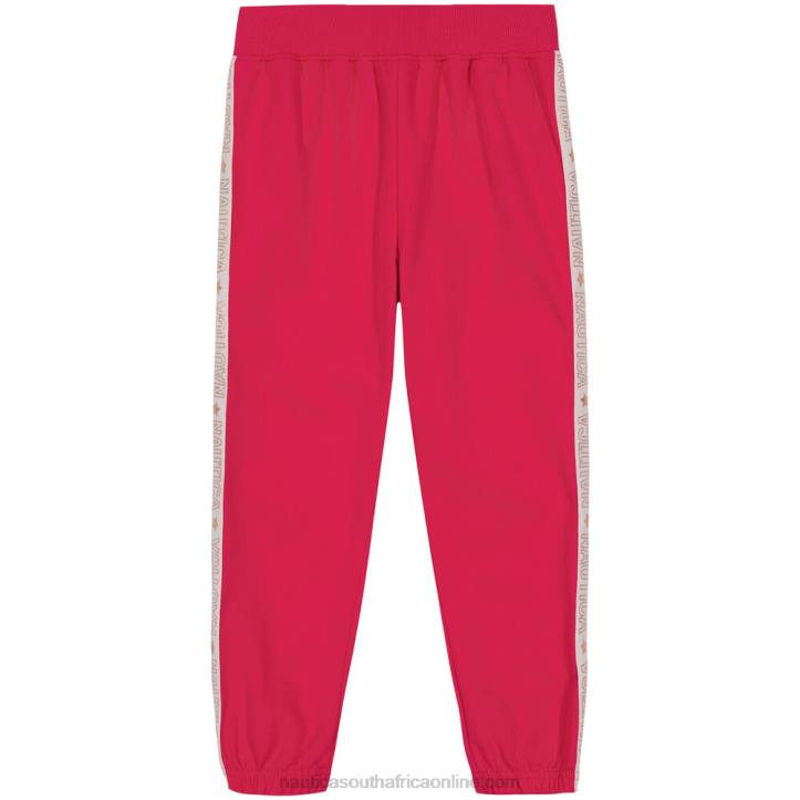 Dark Acacia Little Girls' Metallic Striped Jogger (4-6X) Nautica 6LZP1369
