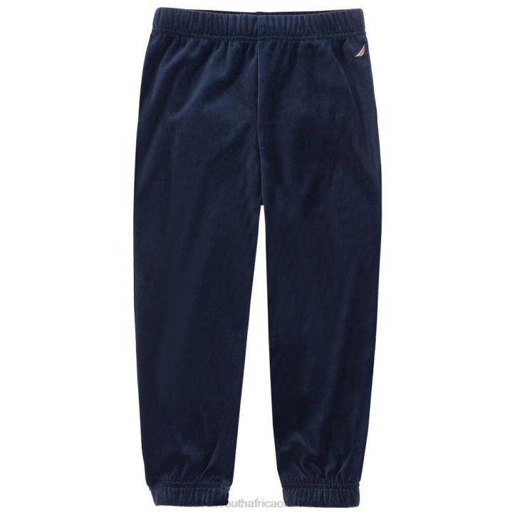 Navy Girls' Velour Jogger (7-16) Nautica 6LZP1374