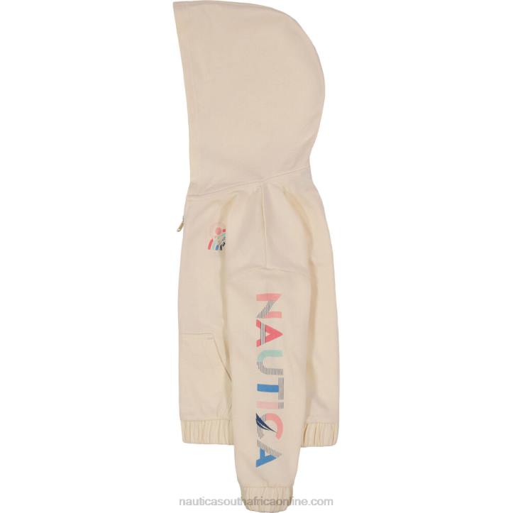 White Cap Toddler Girls\' Sunset Hoodie (2T-4T) Nautica 6LZP1376