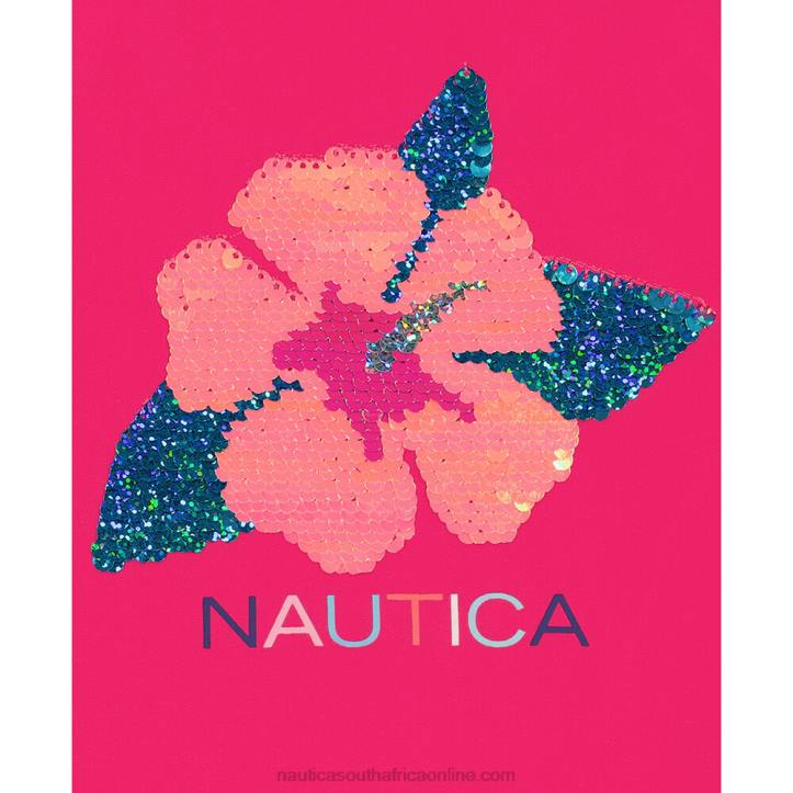 Dark Acacia Girls\' Flower One-Piece (7-16) Nautica 6LZP1316