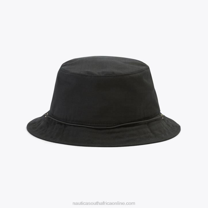 True Black MenJ-Class Boonie Bucket Hat Nautica 6LZP677