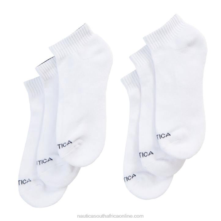 Dove MenAthletic Core Quarter Socks 6-Pack Nautica 6LZP58