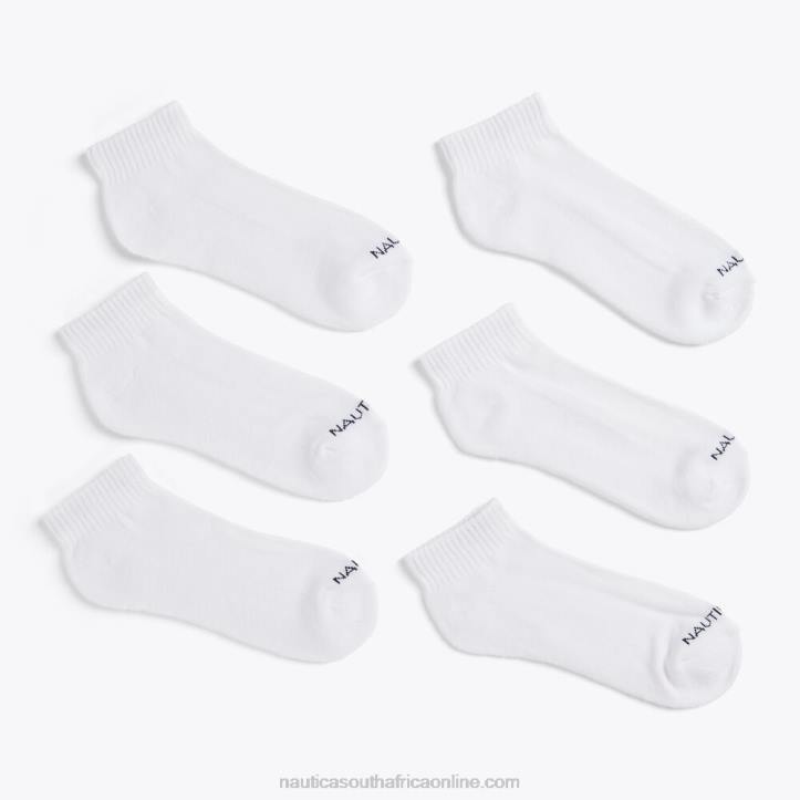 Dove MenAthletic Core Quarter Socks 6-Pack Nautica 6LZP78