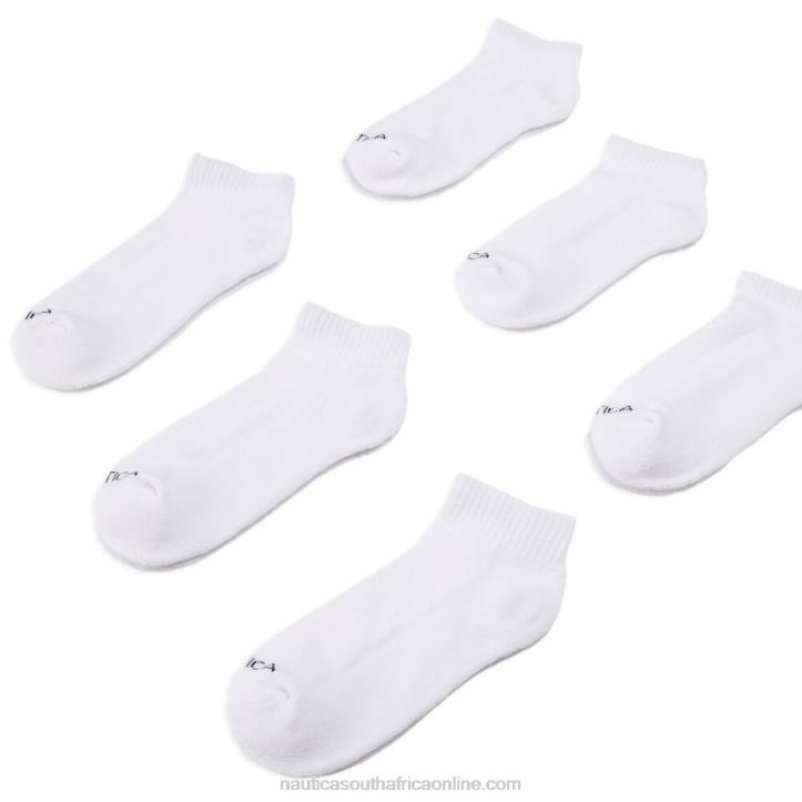 Dove MenAthletic Core Quarter Socks 6-Pack Nautica 6LZP78