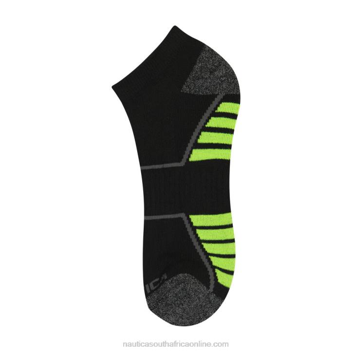Multi MenAthletic Low-Cut Terry Socks 6-Pack Nautica 6LZP118