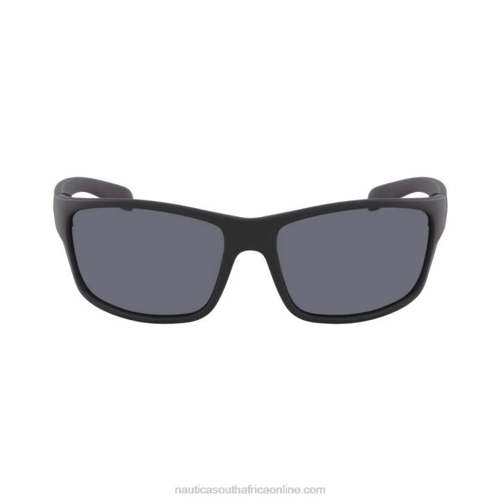 Black Onyx MenOversized Sunglasses With Matte Frame Nautica 6LZP200