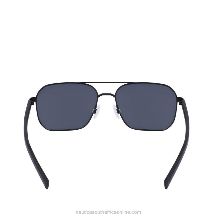 Black Onyx MenStyle Captain Navigator Square Sunglasses Nautica 6LZP310