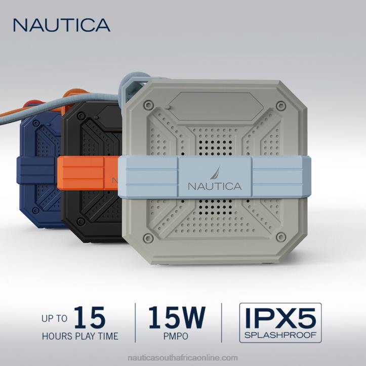 Reckoning Red MenS100 Portable Bluetooth Outdoor Speaker Nautica 6LZP344
