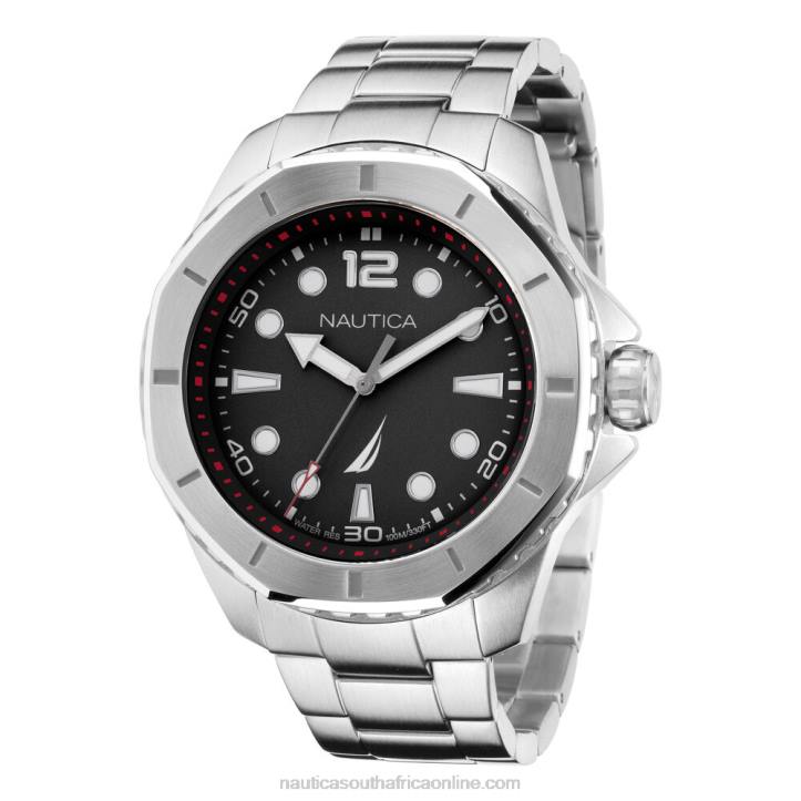 Multi MenKoh May Bay Stainless Steel And Silicone Watch Box Set Nautica 6LZP220