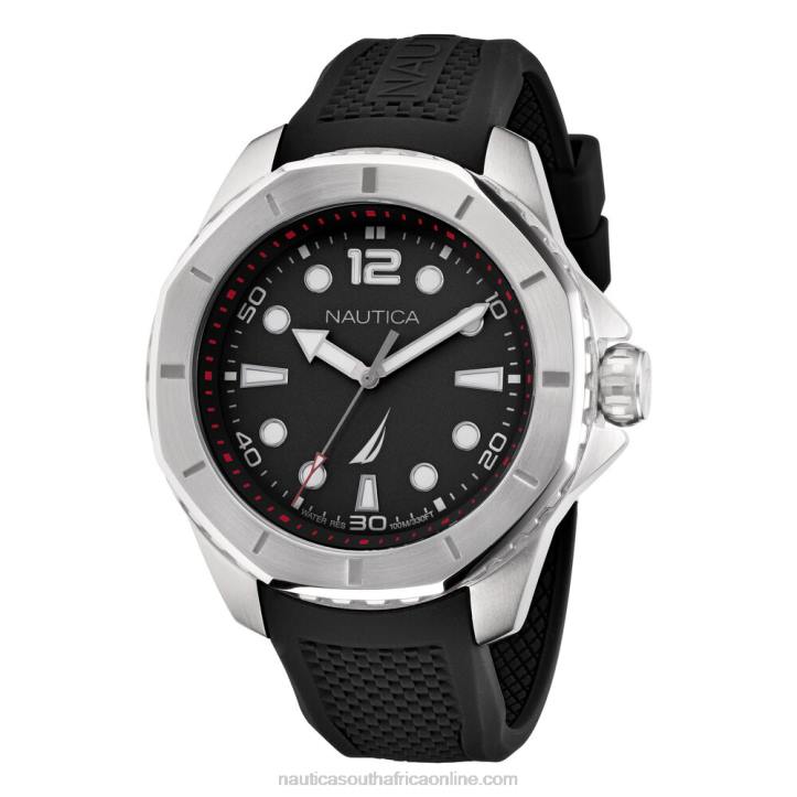 Multi MenKoh May Bay Stainless Steel And Silicone Watch Box Set Nautica 6LZP220