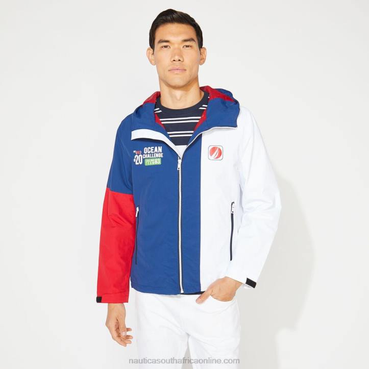 Estate Blue MenBig & Tall Lightweight Colorblock Jacket Nautica 6LZP659