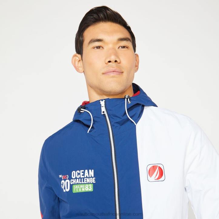 Estate Blue MenBig & Tall Lightweight Colorblock Jacket Nautica 6LZP659