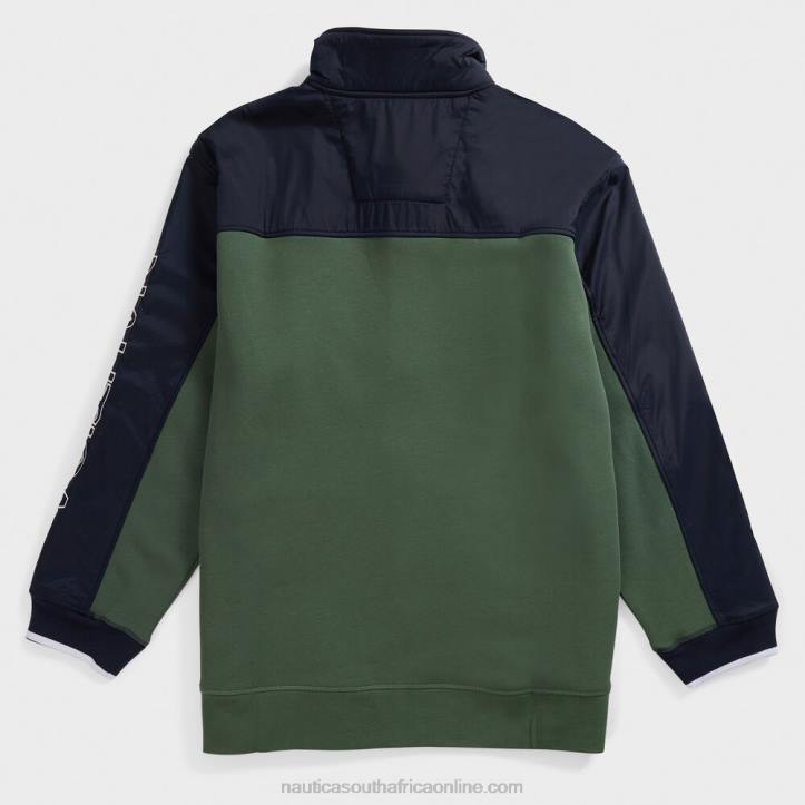 Pineforest MenBig & Tall Colorblock Full Zip Track Jacket Nautica 6LZP604