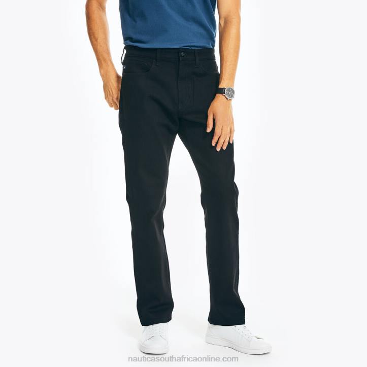 Black Ink Wash MenVintage Straight Stretch Denim Nautica 6LZP708