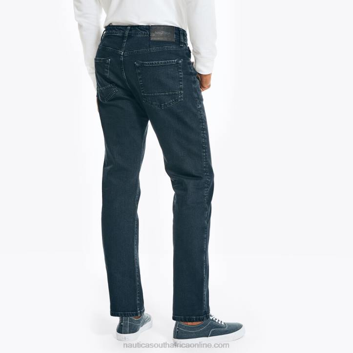 New Black MenVintage Straight Stretch Denim Nautica 6LZP39